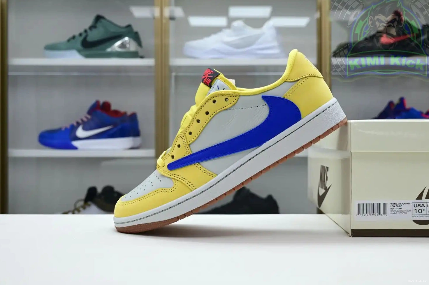 Scott 1Low Jordan Jordan Air Travis Kimikick Canary x 0817